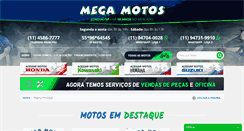 Desktop Screenshot of megamotosjundiai.com.br